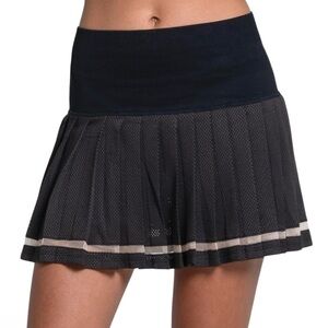 Lucky In Love Women's Long Be Tulle Skirt Size L Skort Pleated Tennis Activewear